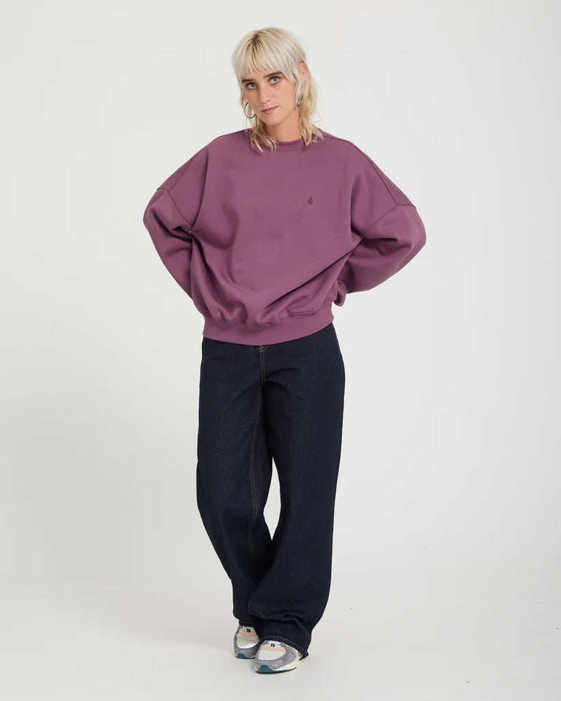 Load image into Gallery viewer, Volcom Women's Sto'N Sweatshirt Orchid B4632601-ORD
