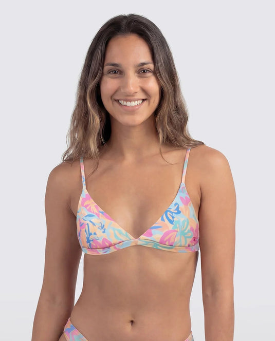 We Ride Local Women's Bulmy Cross Back Surf Top Multi FCBST_SS26