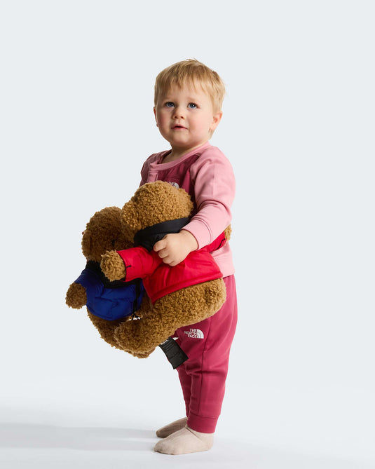 The North Face Kids' TNF Performance Baby Fleece Two-Piece Set Primrose-Fermented Clay NF0A8CV1S9B
