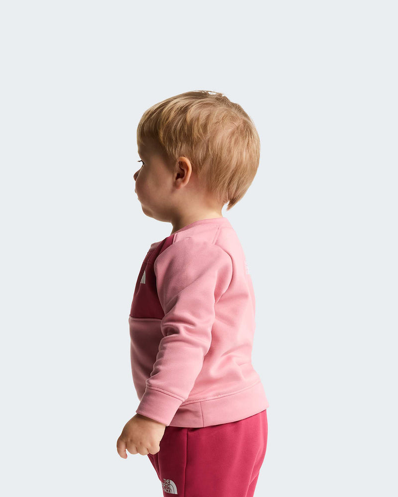 Load image into Gallery viewer, The North Face Kids' TNF Performance Baby Fleece Two-Piece Set Primrose-Fermented Clay NF0A8CV1S9B

