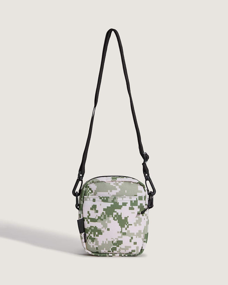 Load image into Gallery viewer, Vans Unisex Bail Shoulder Bag Neutral Olive Green/Marshmallow White VN000MP6GCY
