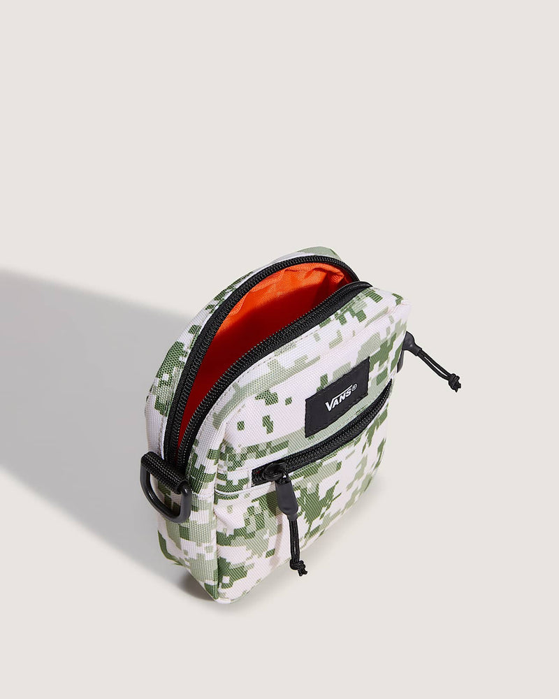 Load image into Gallery viewer, Vans Unisex Bail Shoulder Bag Neutral Olive Green/Marshmallow White VN000MP6GCY
