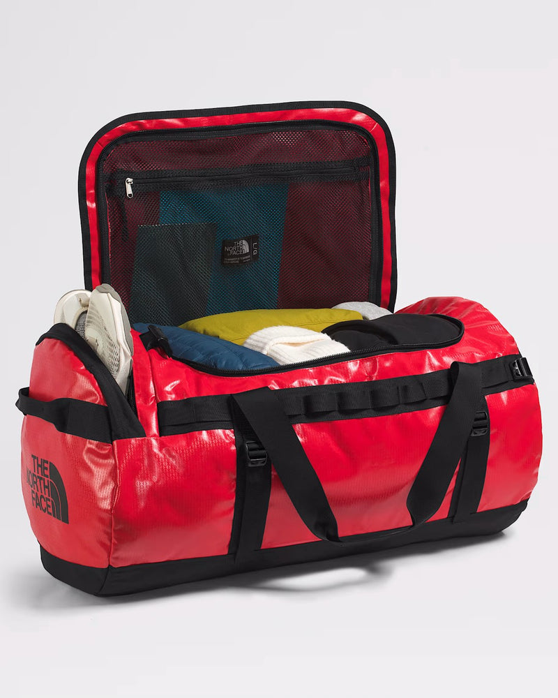Load image into Gallery viewer, The North Face Unisex Base Camp 95L Duffel Bag TNF Red/TNF Black NF0A52SB54A
