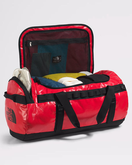 The North Face Unisex Base Camp 95L Duffel Bag TNF Red/TNF Black NF0A52SB54A