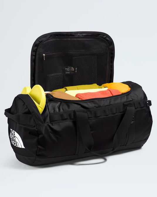 The North Face Unisex Base Camp 71L Duffel Bag TNF Black/TNF White NF0A52SA53R