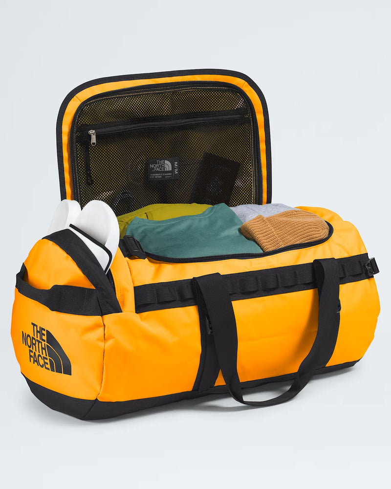 Load image into Gallery viewer, The North Face Unisex Base Camp 71L Duffel Bag Summit Gold/TNF Black NF0A52SA4WP
