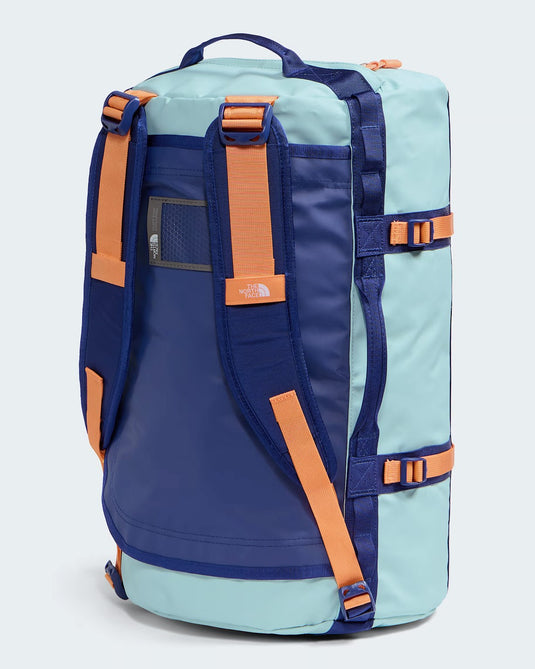 The North Face Unisex Base Camp 50L Duffel Bag Canal Blue/Bold Blue/Papaya NF0A52STZPV