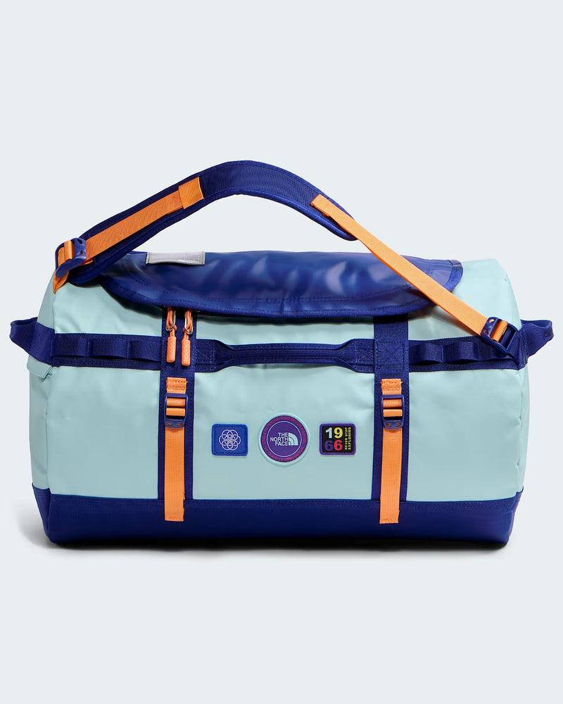 Load image into Gallery viewer, The North Face Unisex Base Camp 50L Duffel Bag Canal Blue/Bold Blue/Papaya NF0A52STZPV
