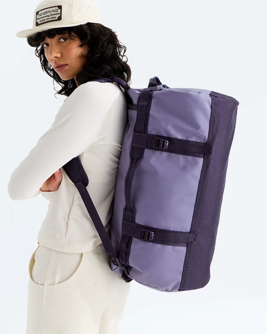 The North Face Unisex Base Camp 50L Duffel Bag Grounded Plum/Endless Dusk NF0A52STS63