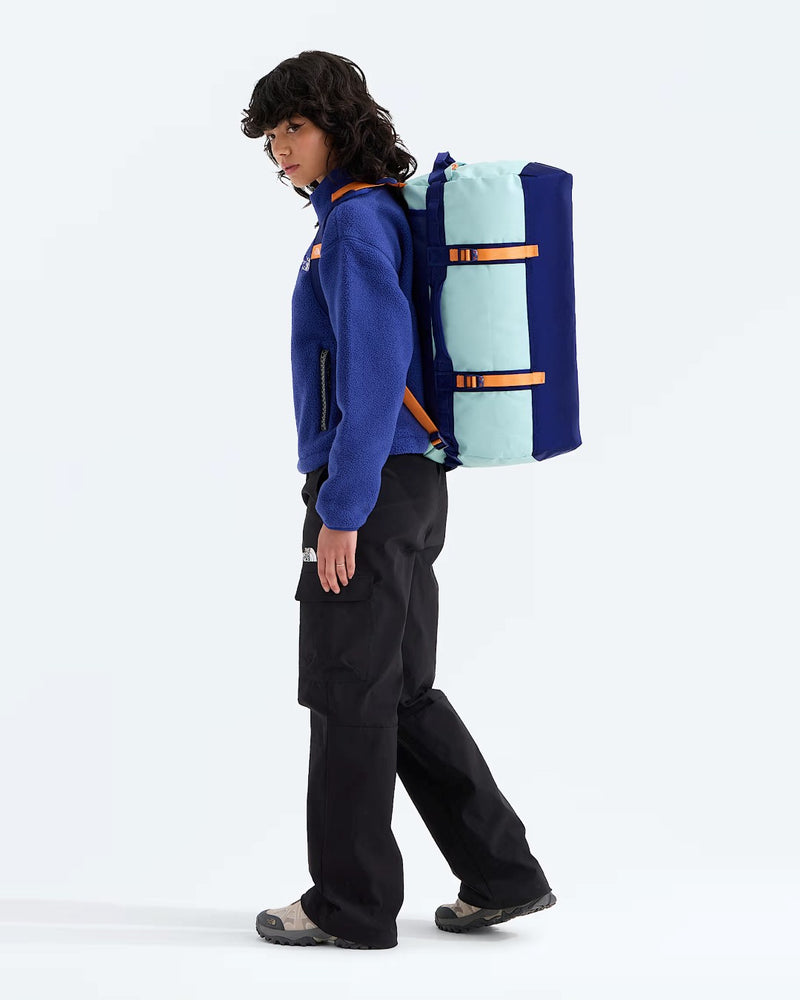 Load image into Gallery viewer, The North Face Unisex Base Camp 50L Duffel Bag Canal Blue/Bold Blue/Papaya NF0A52STZPV
