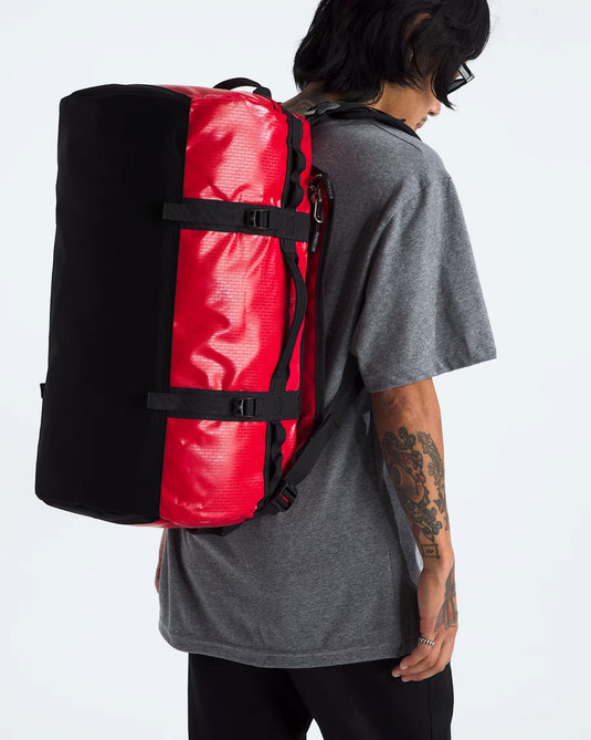 The North Face Unisex Base Camp 50L Duffel Bag TNF Red/TNF Black NF0A52ST54A