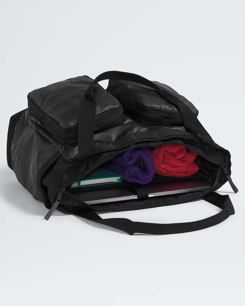 Load image into Gallery viewer, The North Face Unisex Base Camp Voyager 25L Tote Bag TNF Black/Asphalt Grey NF0A81BMKT0
