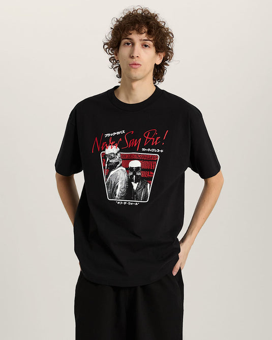 Vans Men's Black Sabbath Never Say Die T-Shirt  Black VN00134ZBLK