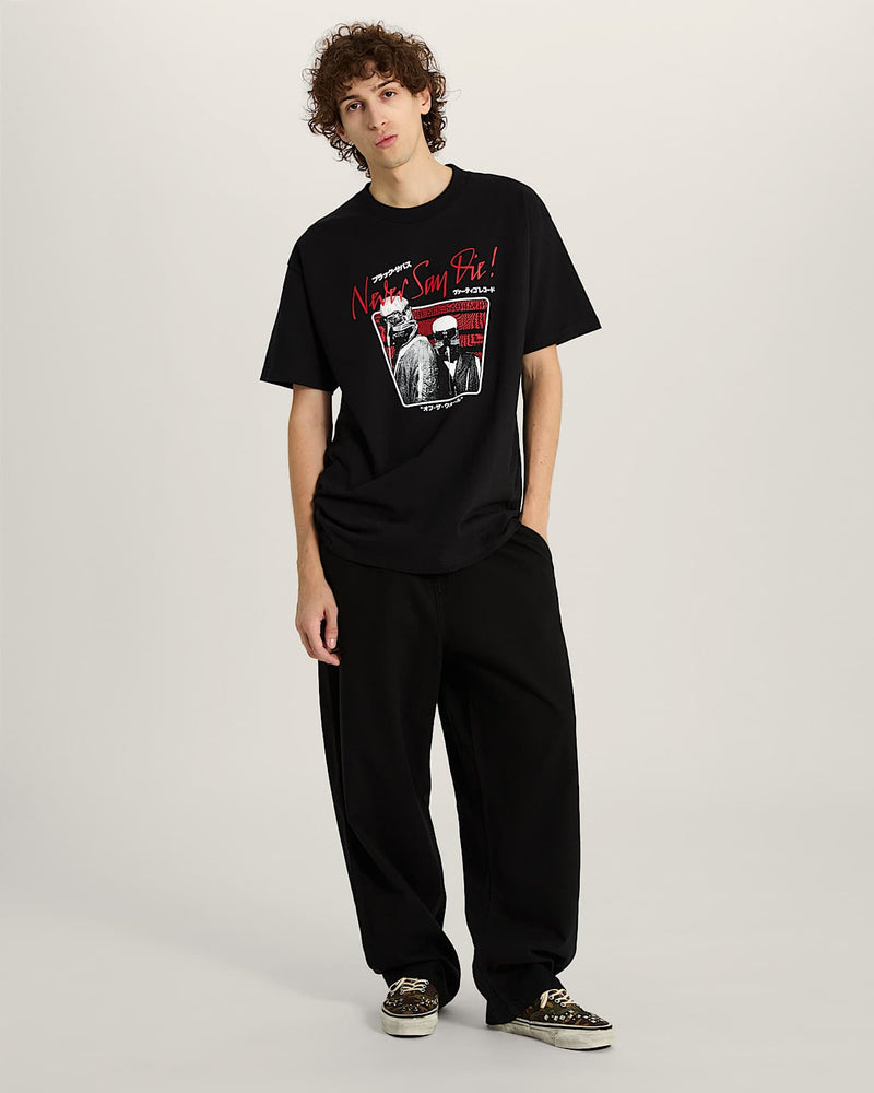Load image into Gallery viewer, Vans Men's Black Sabbath Never Say Die T-Shirt  Black VN00134ZBLK
