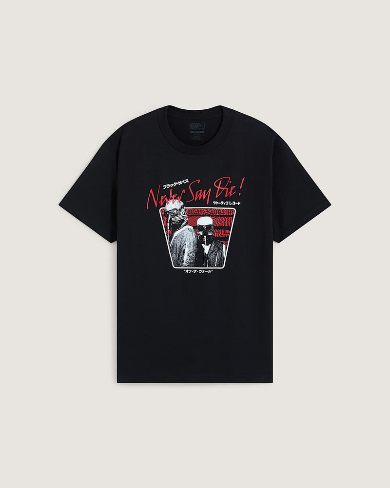 Load image into Gallery viewer, Vans Men's Black Sabbath Never Say Die T-Shirt  Black VN00134ZBLK
