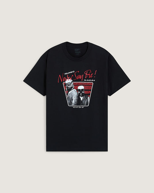 Vans Men's Black Sabbath Never Say Die T-Shirt  Black VN00134ZBLK