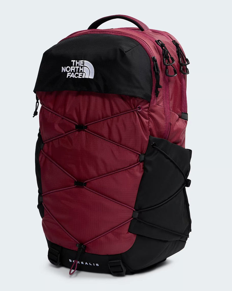 Load image into Gallery viewer, The North Face Unisex Borealis 28L Backpack Burgundy Crush/TNF Black NF0A52SERH1
