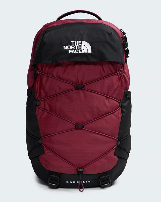 The North Face Unisex Borealis 28L Backpack Burgundy Crush/TNF Black NF0A52SERH1