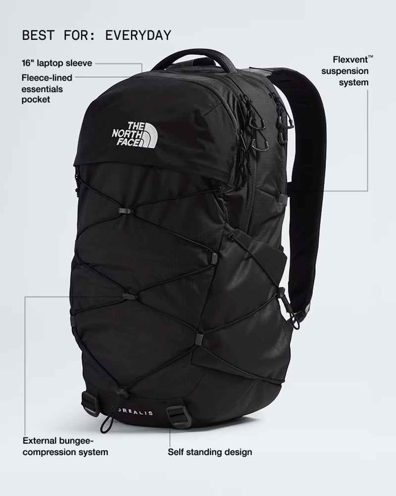 Load image into Gallery viewer, The North Face Unisex Borealis 28L Backpack TNF Black/TNF Black NF0A52SE4HF
