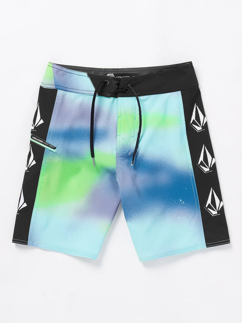 Load image into Gallery viewer, Volcom Boy&#39;s Lido Iconic Boardshorts Electric Green C0812411_ELG

