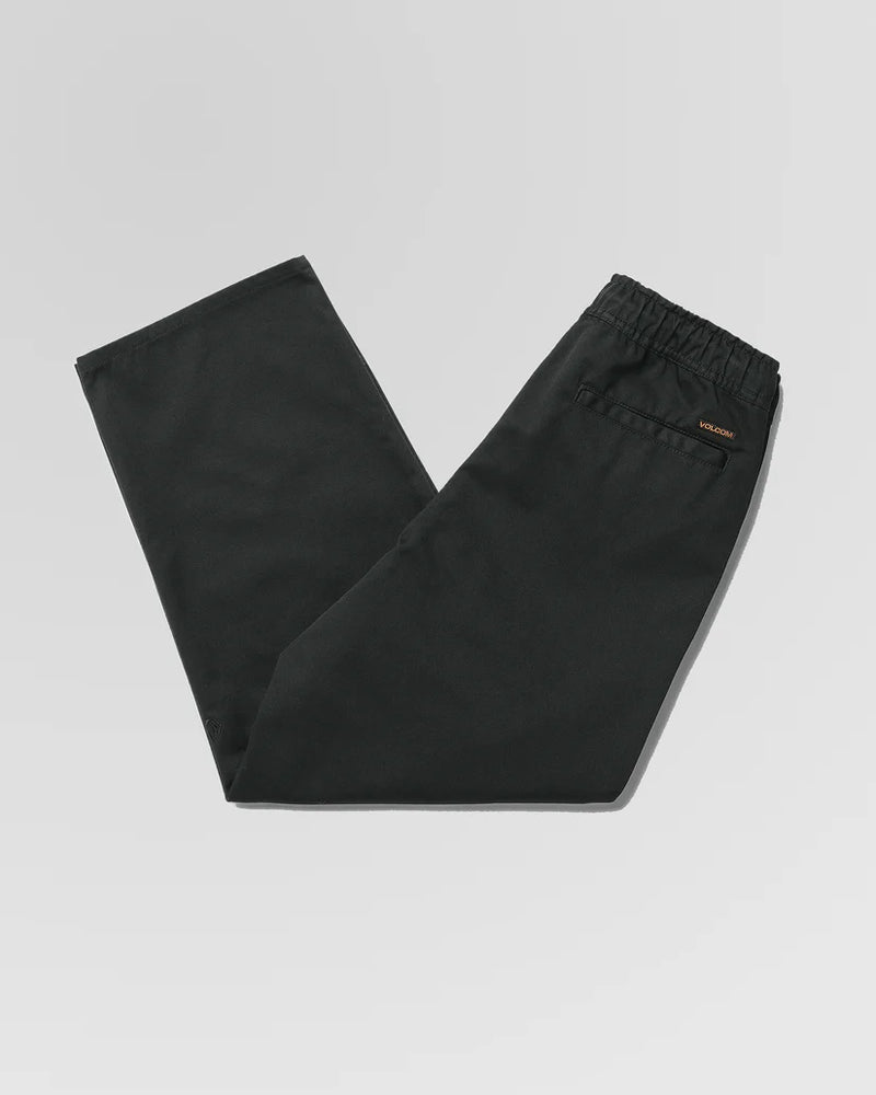 Load image into Gallery viewer, Volcom Kids Freazy Elastic Waist Trousers Black C1212430_BLK
