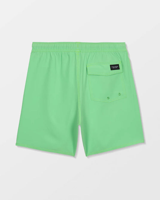Volcom Kids' Lido Trunk Boardshort Island Green C2512603_IGN