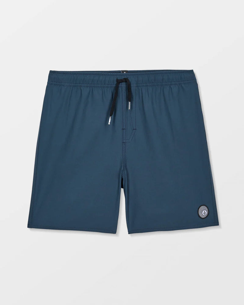 Load image into Gallery viewer, Volcom Kids' Lido Trunk Boardshort Midnight Blue C2512603_MDB
