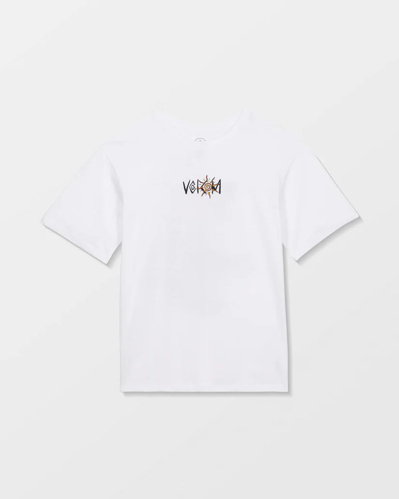 Load image into Gallery viewer, Volcom Kids' Sunfish T-Shirt White C3512623_WHT
