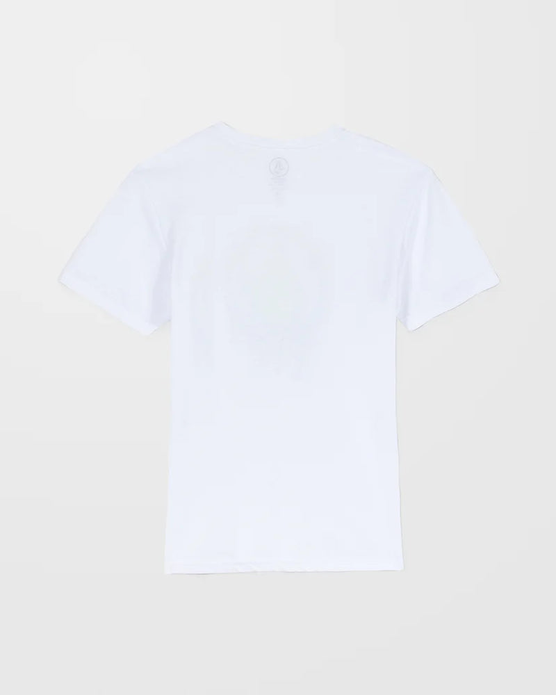 Load image into Gallery viewer, Volcom Kids Glustone T-Shirt White C3532501_WHT
