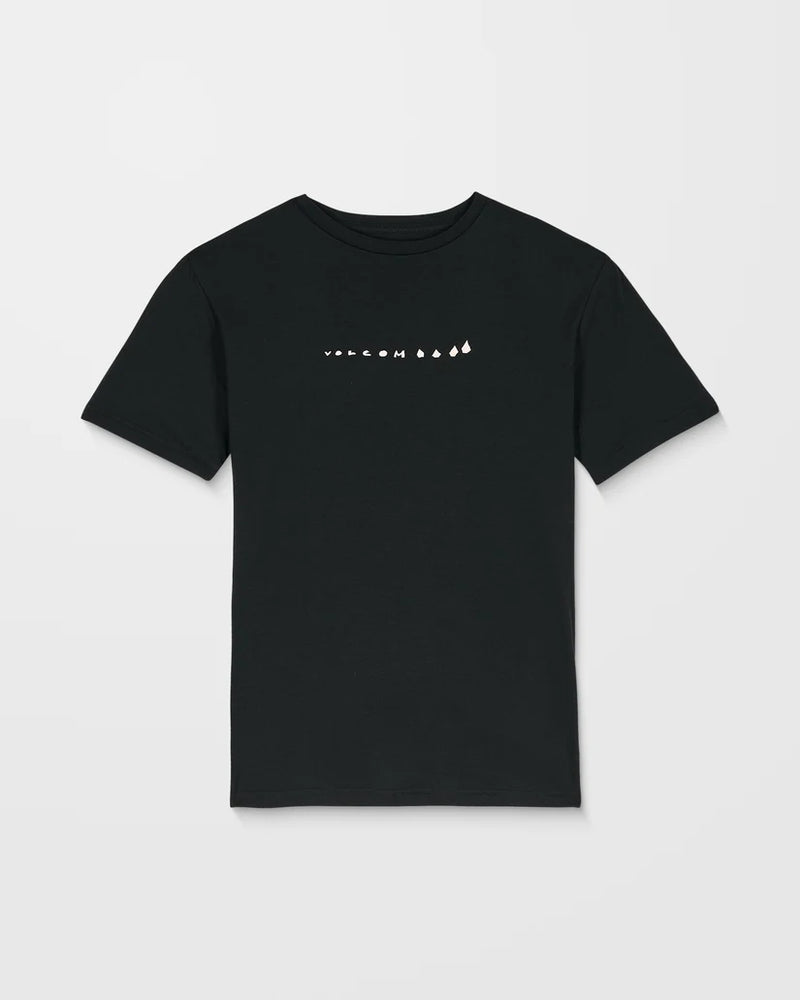 Load image into Gallery viewer, Volcom Kids&#39; Longosnake T-Shirt Black C3532502-BLK
