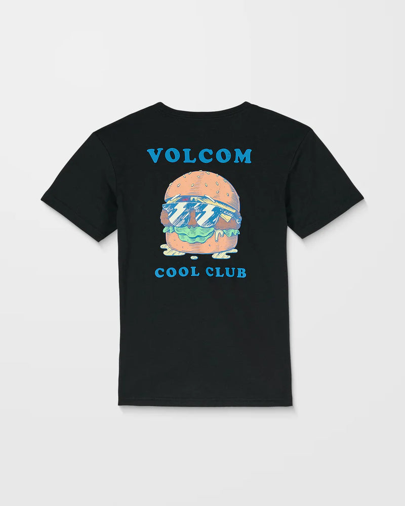 Load image into Gallery viewer, Volcom Kids&#39; Burgstone Pocket T-Shirt Black C3532504-BLK
