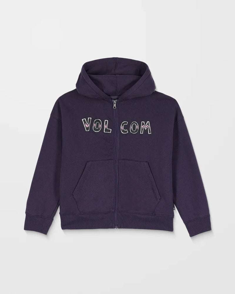 Load image into Gallery viewer, Volcom Kids&#39; Watanite Zip Up Hoodie Dark Purple C4832501_DPL
