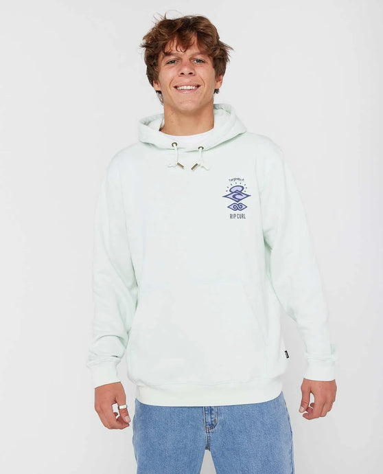 Rip Curl Men's Search Icon Hoodie Green Mist CFEGL9-2365