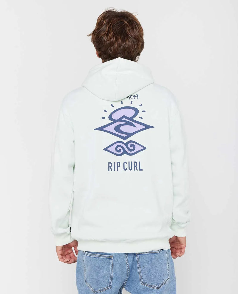 Load image into Gallery viewer, Rip Curl Men&#39;s Search Icon Hoodie Green Mist CFEGL9-2365
