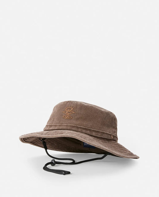Rip Curl Unisex Searchers Mid Brim Hat Chocolate CHAAG9-0685