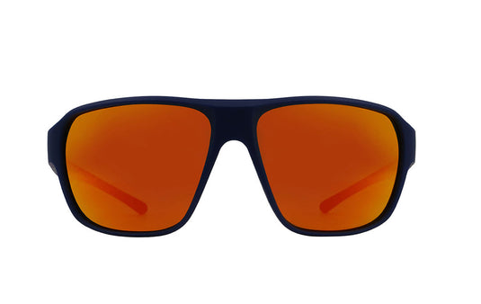 Red Bull Unisex Spect Chop Sunglasses Blue with Red-Orange Mirror CHOP-06P