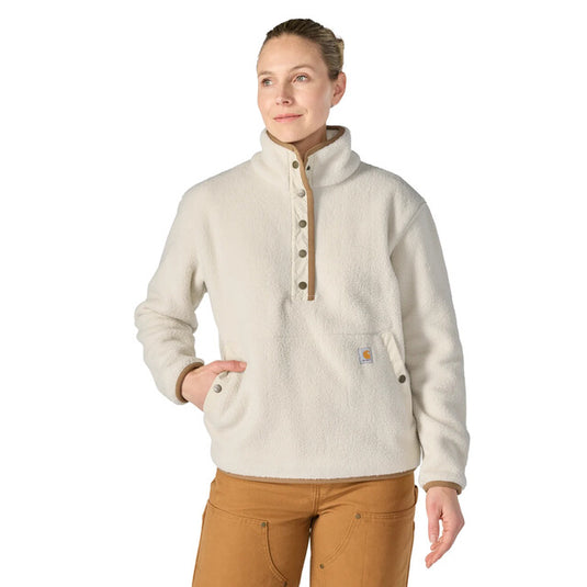 Carhartt Women's Highland Pullover Oat Milk 107727-A16