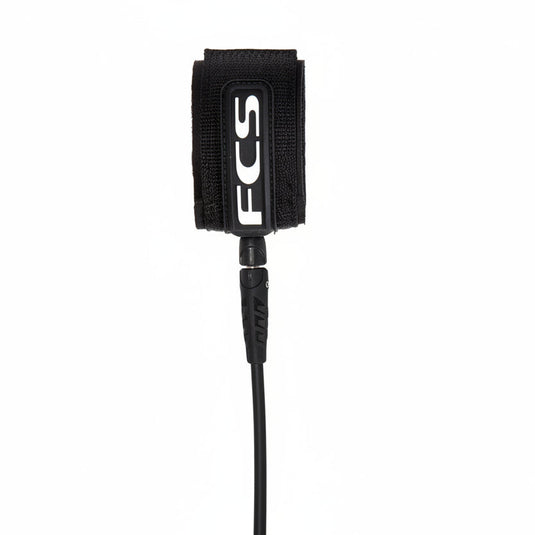 FCS Reqular Classic Surf Leash 6' Black 2031-500-06F
