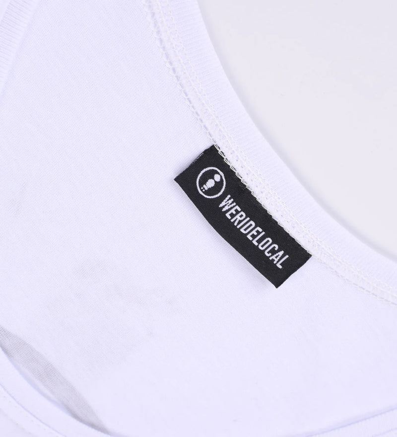 Load image into Gallery viewer, We Ride Local Men's Crest Tank Top White MTTCW_SS26

