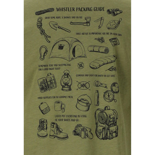Whistler Men's Caloot T-Shirt Loden Green W251986-3232