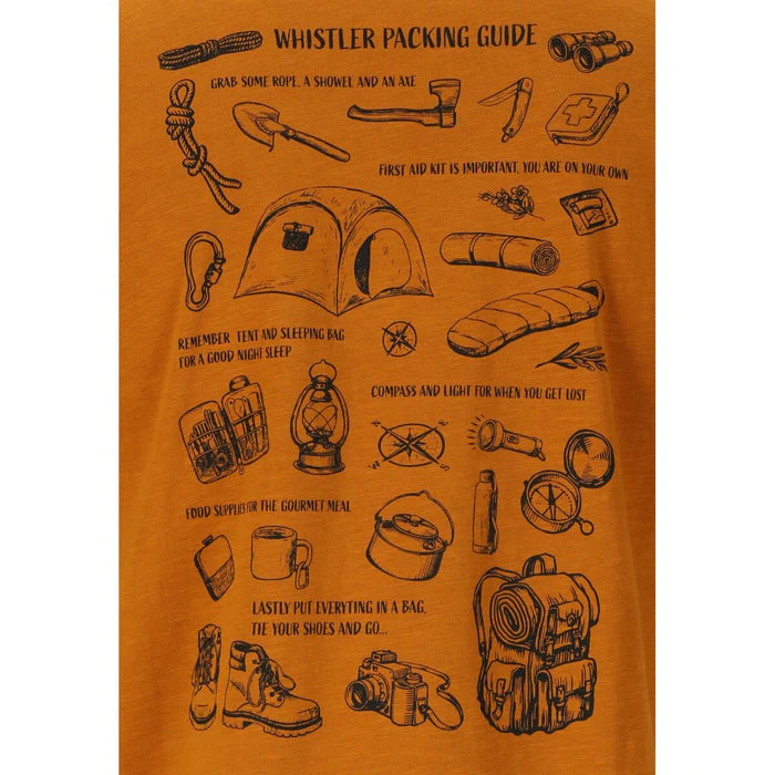 Load image into Gallery viewer, Whistler Men&#39;s Caloot T-Shirt Pumpkin Spice W251986-5264
