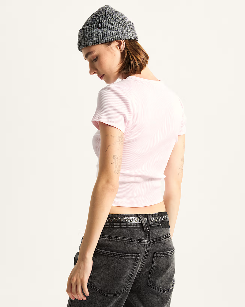 Load image into Gallery viewer, Vans Women&#39;s Cameron T-Shirt Pastel Pink VN000RD1O32
