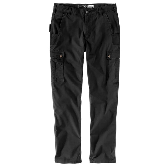 Carhartt Mens' Relaxed Straight Twill Dungaree Pants Black B324-BLK