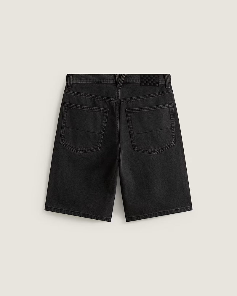 Load image into Gallery viewer, Vans Men's Check-5 Baggy Denim Shorts Black VN000C9VEMG
