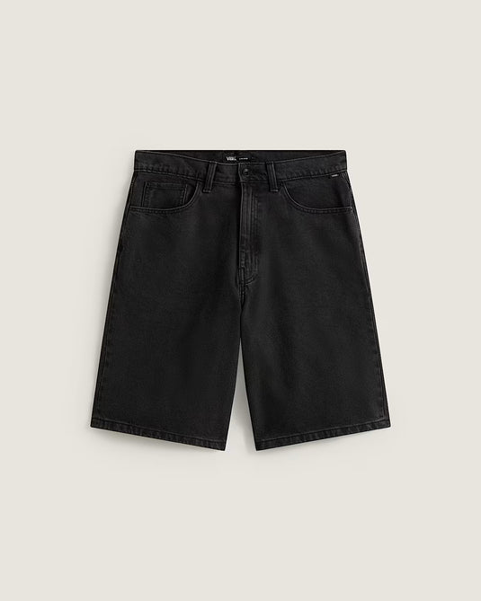 Vans Men's Check-5 Baggy Denim Shorts Black VN000C9VEMG