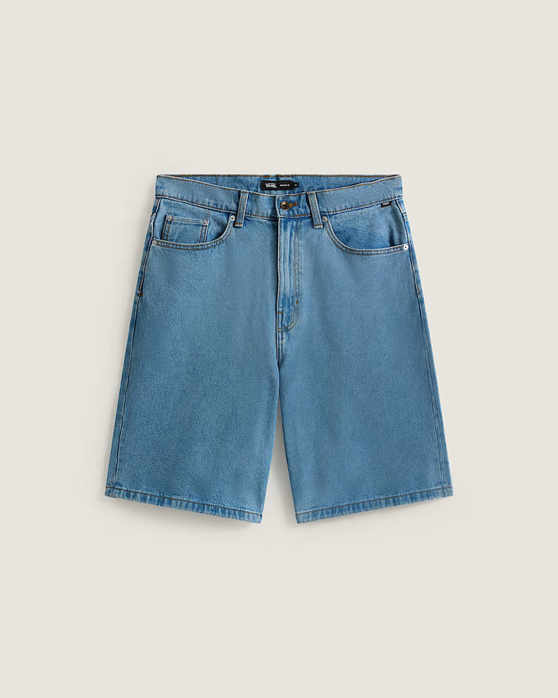 Load image into Gallery viewer, Vans Men's Check-5 Baggy Denim Shorts Blue VN000C9VCDX
