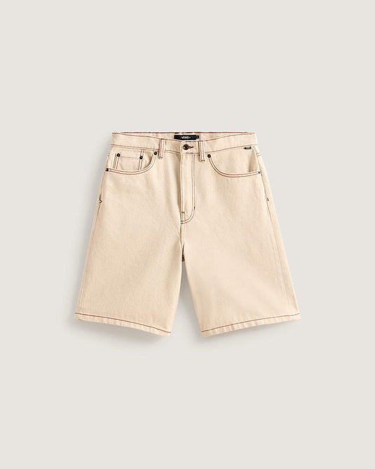 Vans Men's Check-5 Baggy Denim Shorts Natural Seed VN000C9VGCF