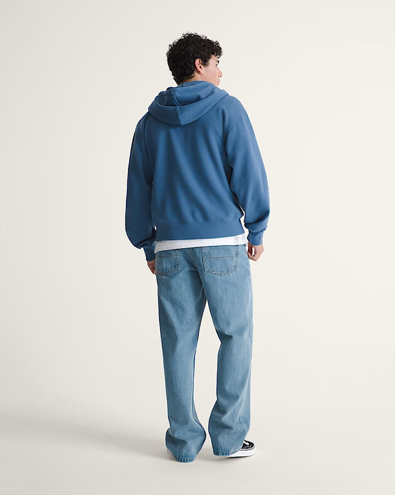 Load image into Gallery viewer, Vans Men's Check-5 Loose Denim Pants Stonewash Blue VN000PH6CDX
