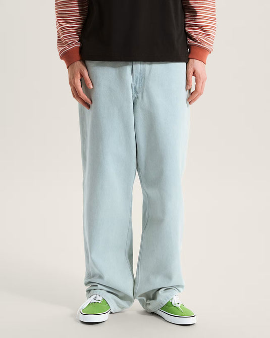 Vans Unisex Check-5 Loose Denim Pants Blue Ice VN000PH6CYR