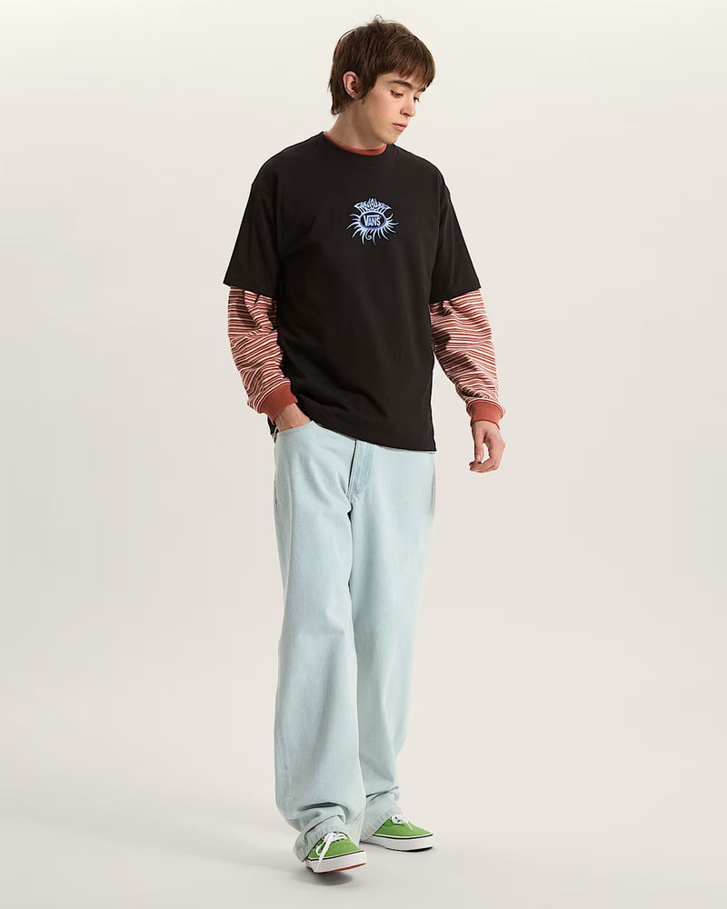 Load image into Gallery viewer, Vans Unisex Check-5 Loose Denim Pants Blue Ice VN000PH6CYR
